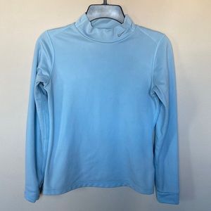 Nike Fit Mock Neck Fleece Shirt